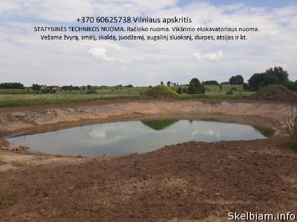 Paveiksliukas Tvenkiniu kasimas, kasame tvenkinius 860625738 Vilnius