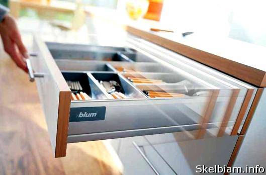 Skelbimas Blum furnitura AKMUS