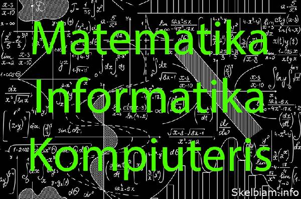 Skelbimas Matematikos ir informatikos korepetitorius